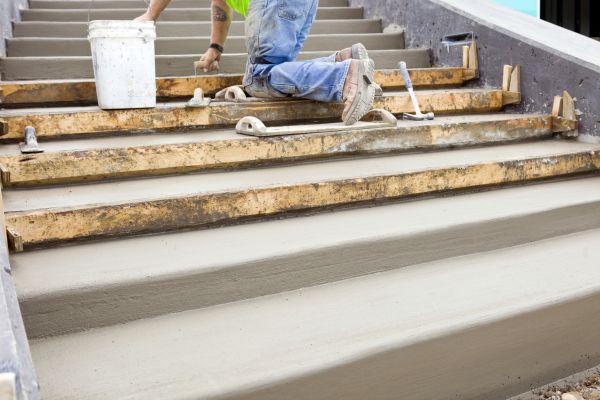 Cost of Concrete Steps Pouring in De Pere