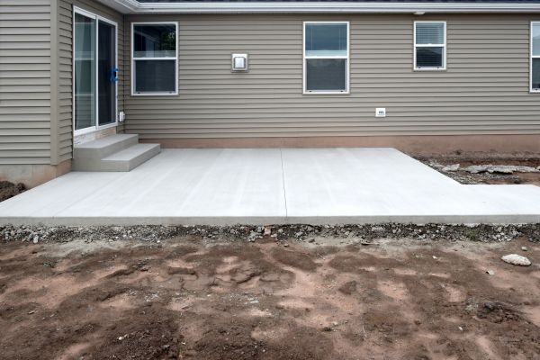Cost of Patio Pouring Service in De Pere