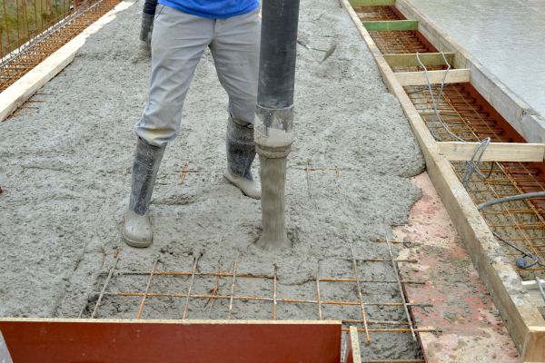 Cost of Concrete Base Construction in De Pere
