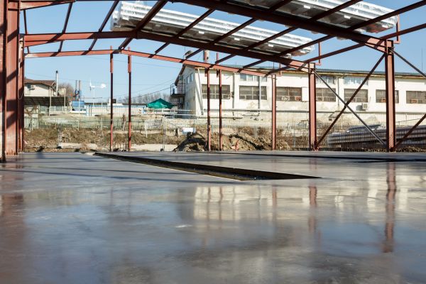 Building Slab Installation in De Pere