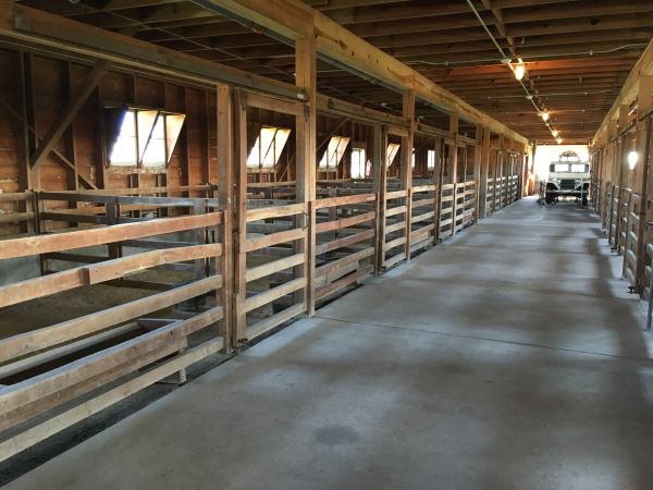 Barn Slab Construction in De Pere