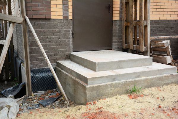 Cost of Cement Steps Construction in De Pere
